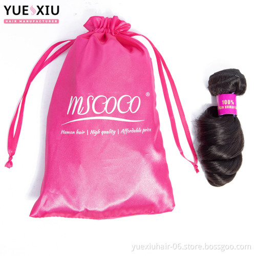 human hair weave bundles loose wave hair bundle  cuticle aligned raw cambodian hair vendors